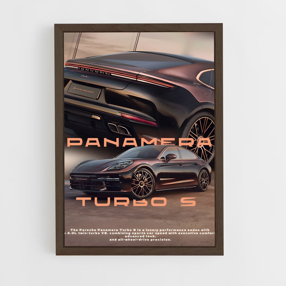 Poster Panamera Dream – affiche Porsche (vue 5)